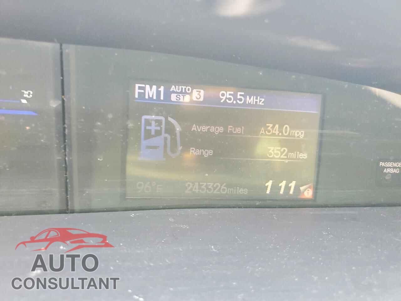 HONDA CIVIC 2013 - 19XFB2F87DE024502