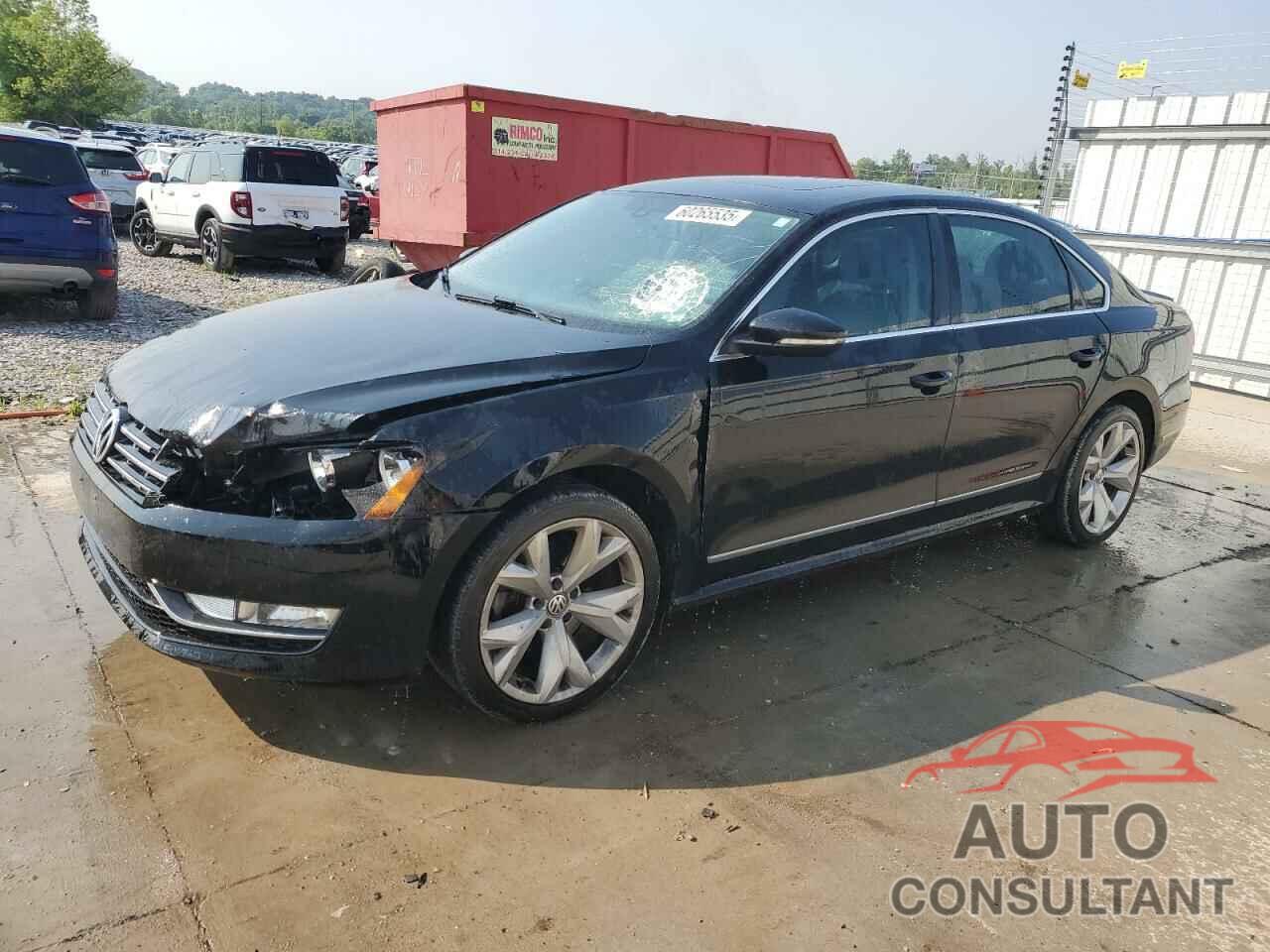 VOLKSWAGEN PASSAT 2012 - 1VWCN7A3XCC096347