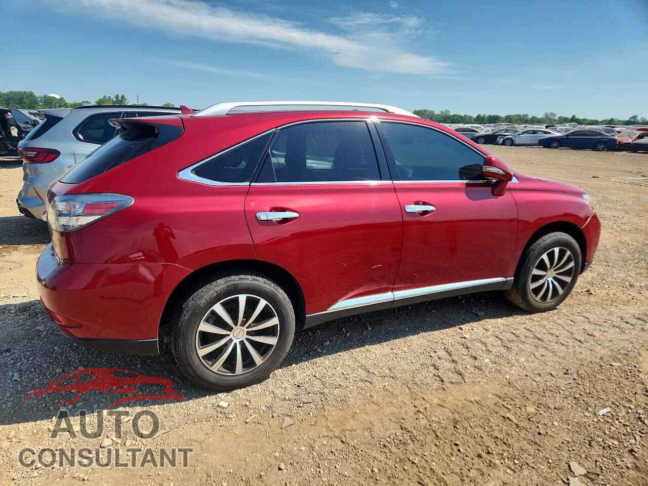 LEXUS RX350 2012 - 2T2BK1BA0CC129926