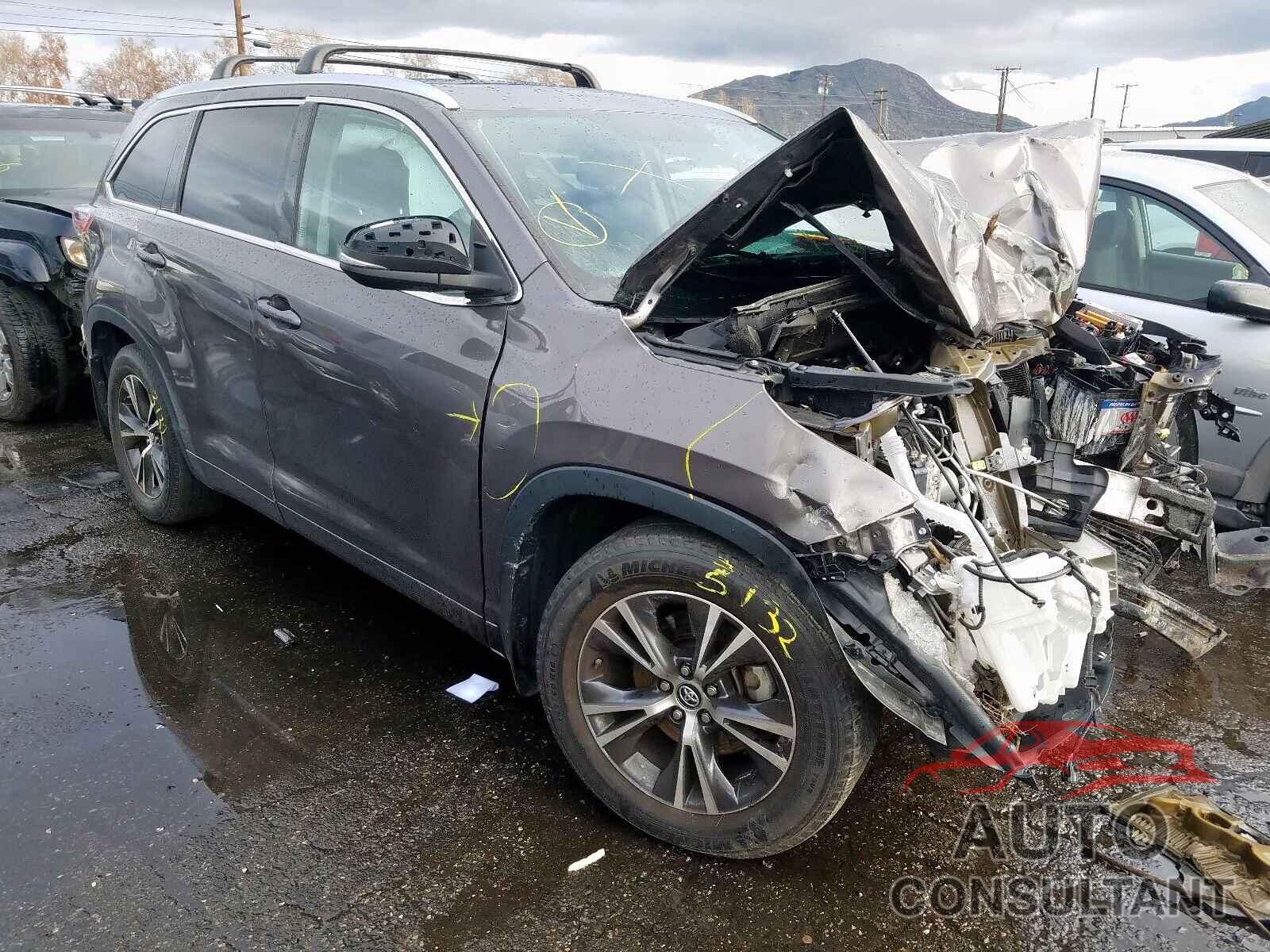 TOYOTA HIGHLANDER 2016 - 5TDJKRFH0GS299125