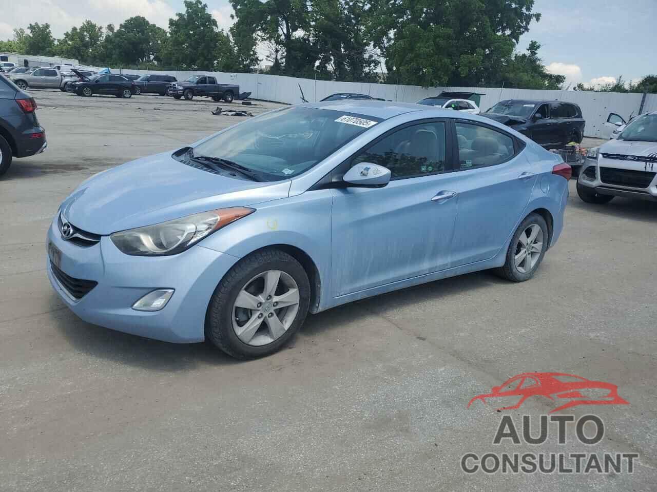 HYUNDAI ELANTRA 2013 - KMHDH4AE9DU845466