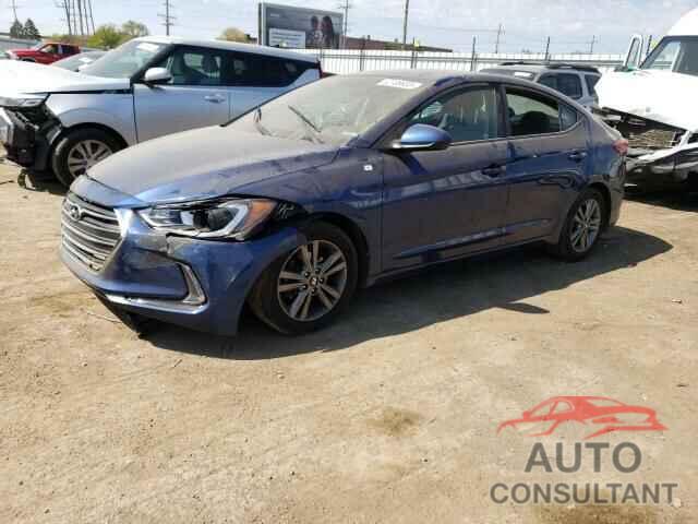 HYUNDAI ELANTRA 2018 - 5NPD84LF4JH223812