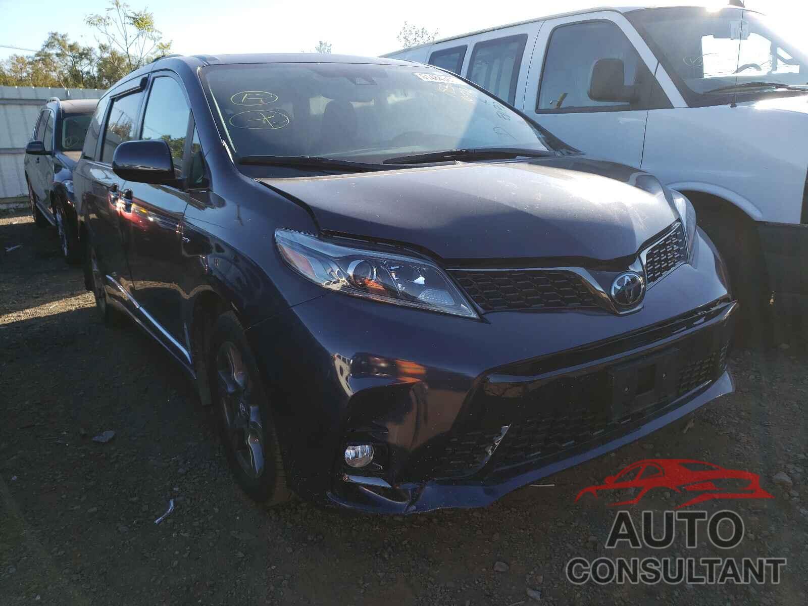 TOYOTA SIENNA 2019 - 5TDEZ3DC9KS214793