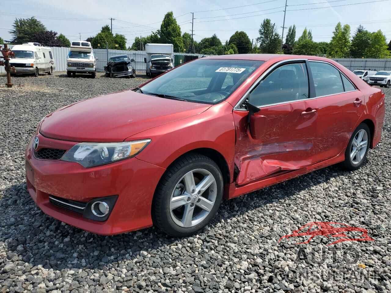 TOYOTA CAMRY 2012 - 4T1BF1FK1CU570295