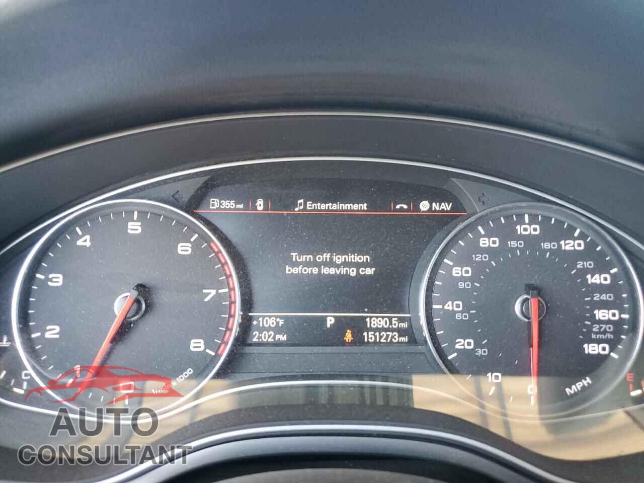 AUDI A6 2013 - WAUDFAFC7DN122092