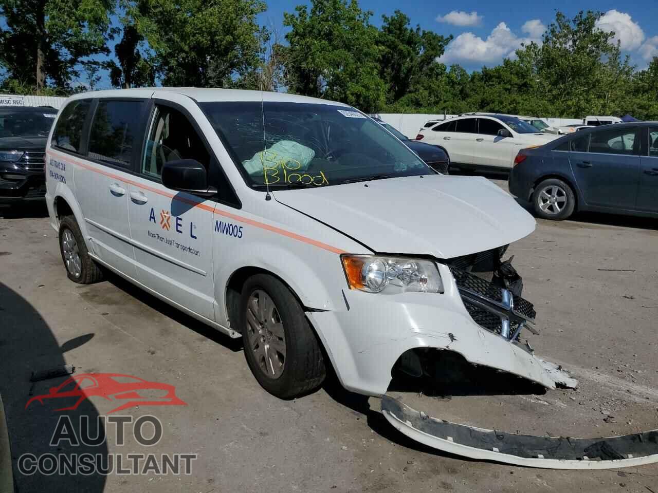DODGE CARAVAN 2016 - 2C4RDGBG5GR271120