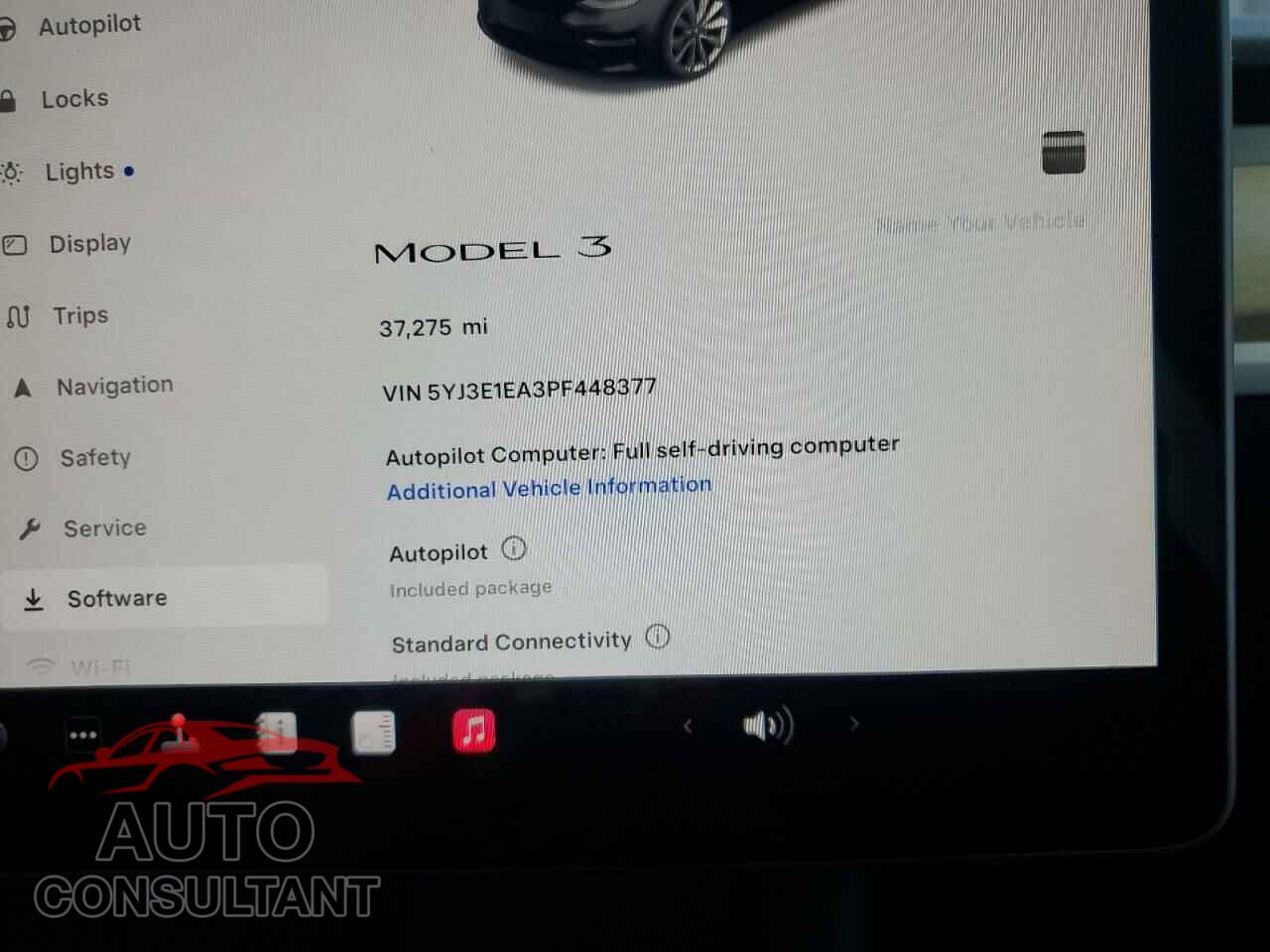 TESLA MODEL 3 2023 - 5YJ3E1EA3PF448377