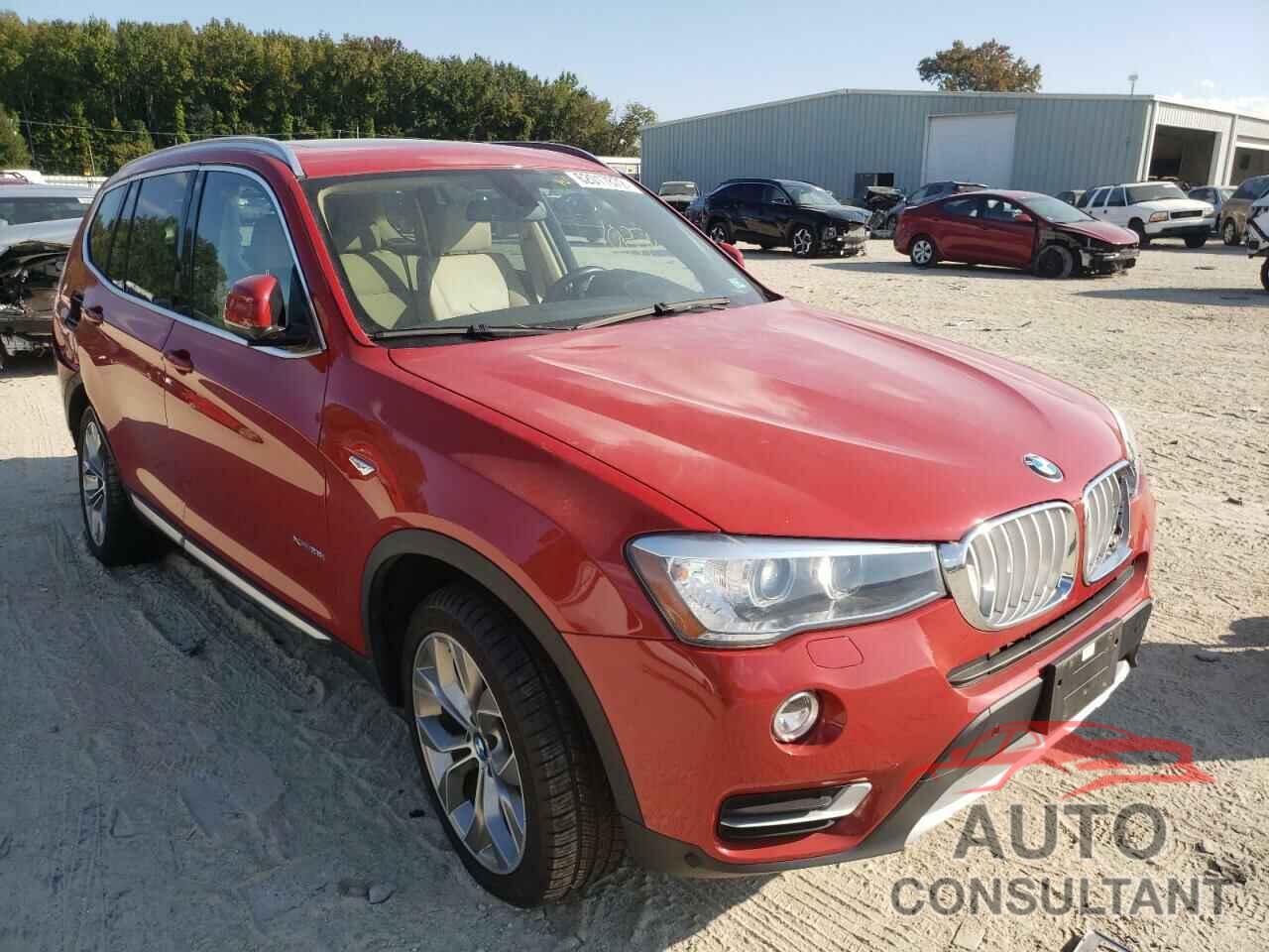 BMW X3 2016 - 5UXWX9C55G0D78506