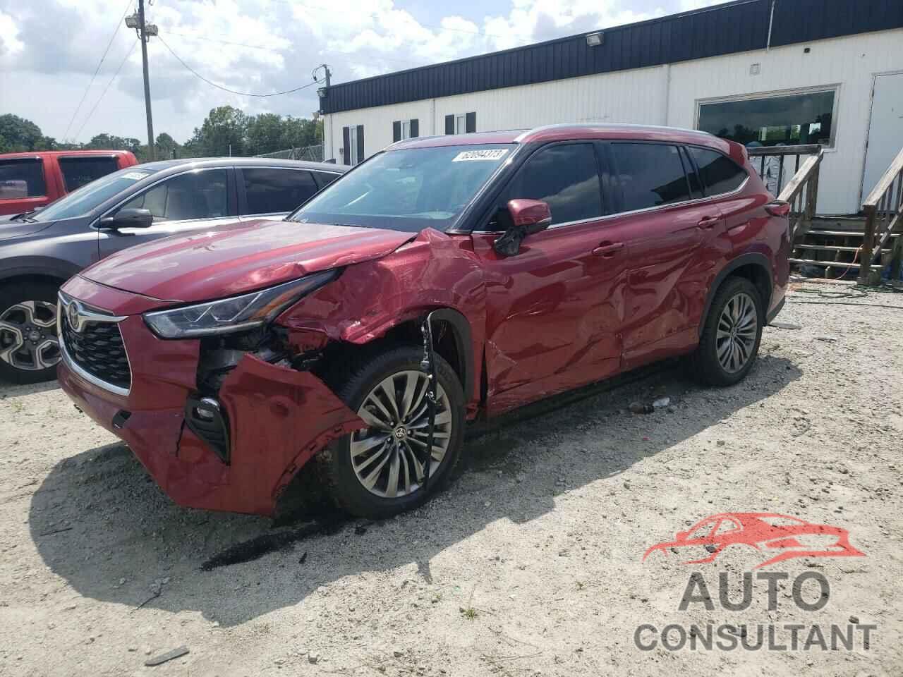 TOYOTA HIGHLANDER 2021 - 5TDFZRAH3MS036390