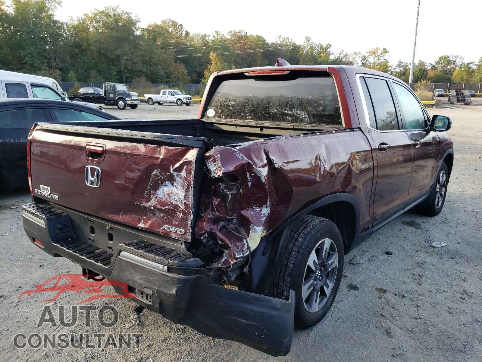 HONDA RIDGELINE 2017 - 5FPYK3F55HB019388