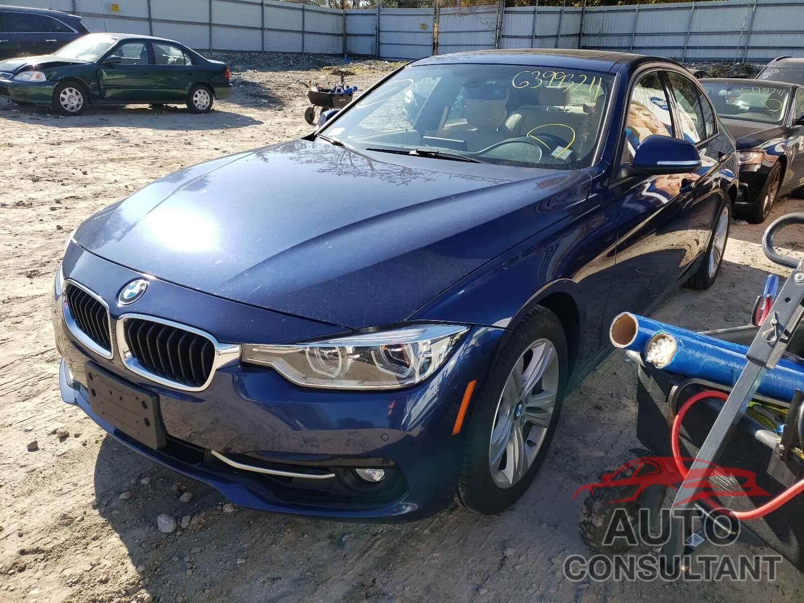 BMW 3 SERIES 2016 - WBA8E3G59GNU38579