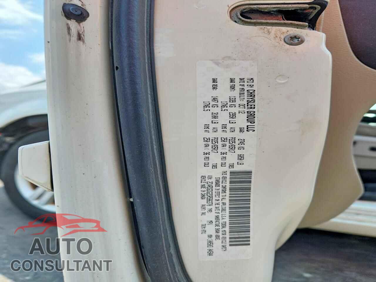 DODGE CARAVAN 2013 - 2C4RDGDG2DR586370