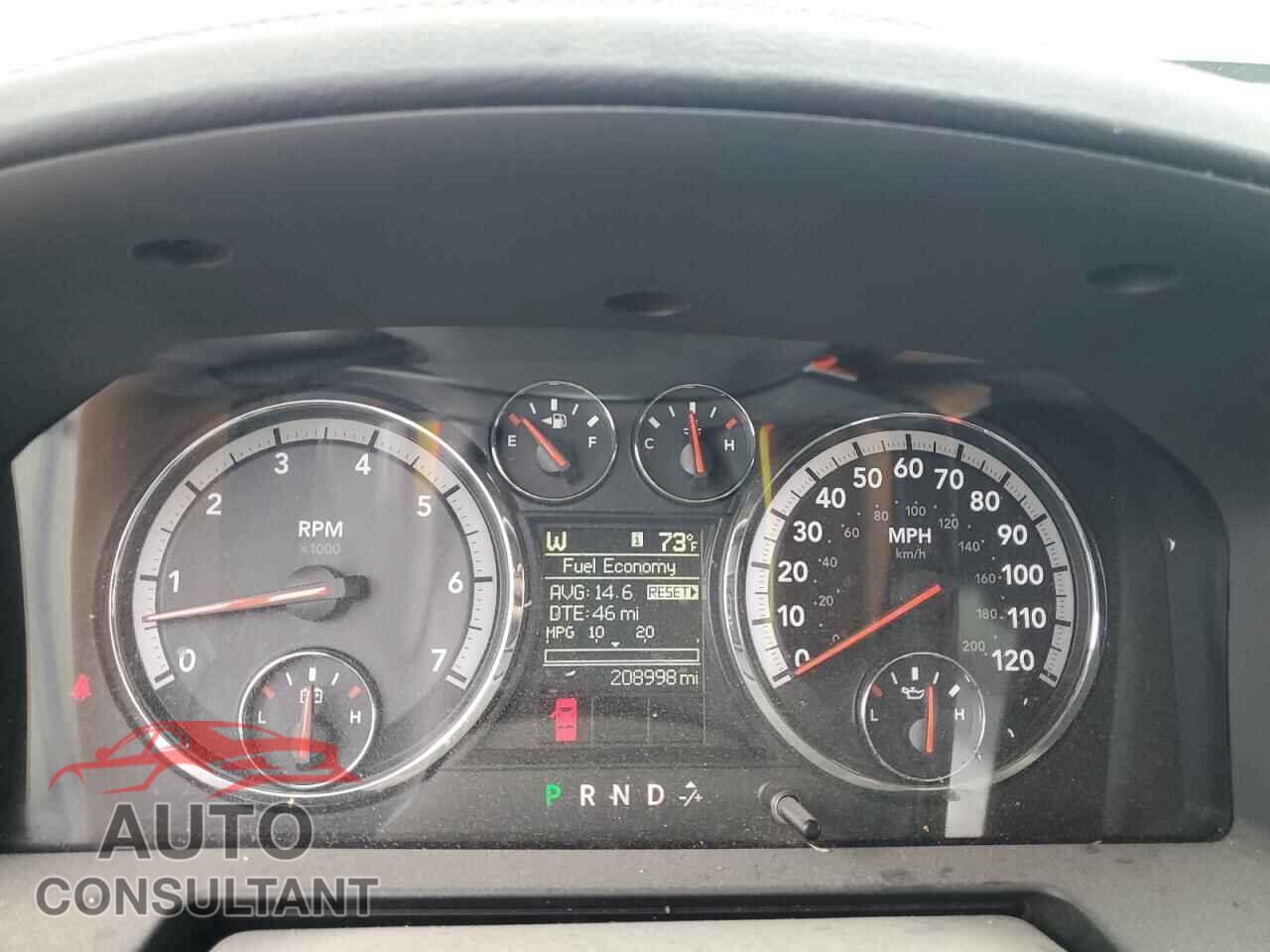 DODGE RAM 1500 2012 - 1C6RD7HT9CS162714