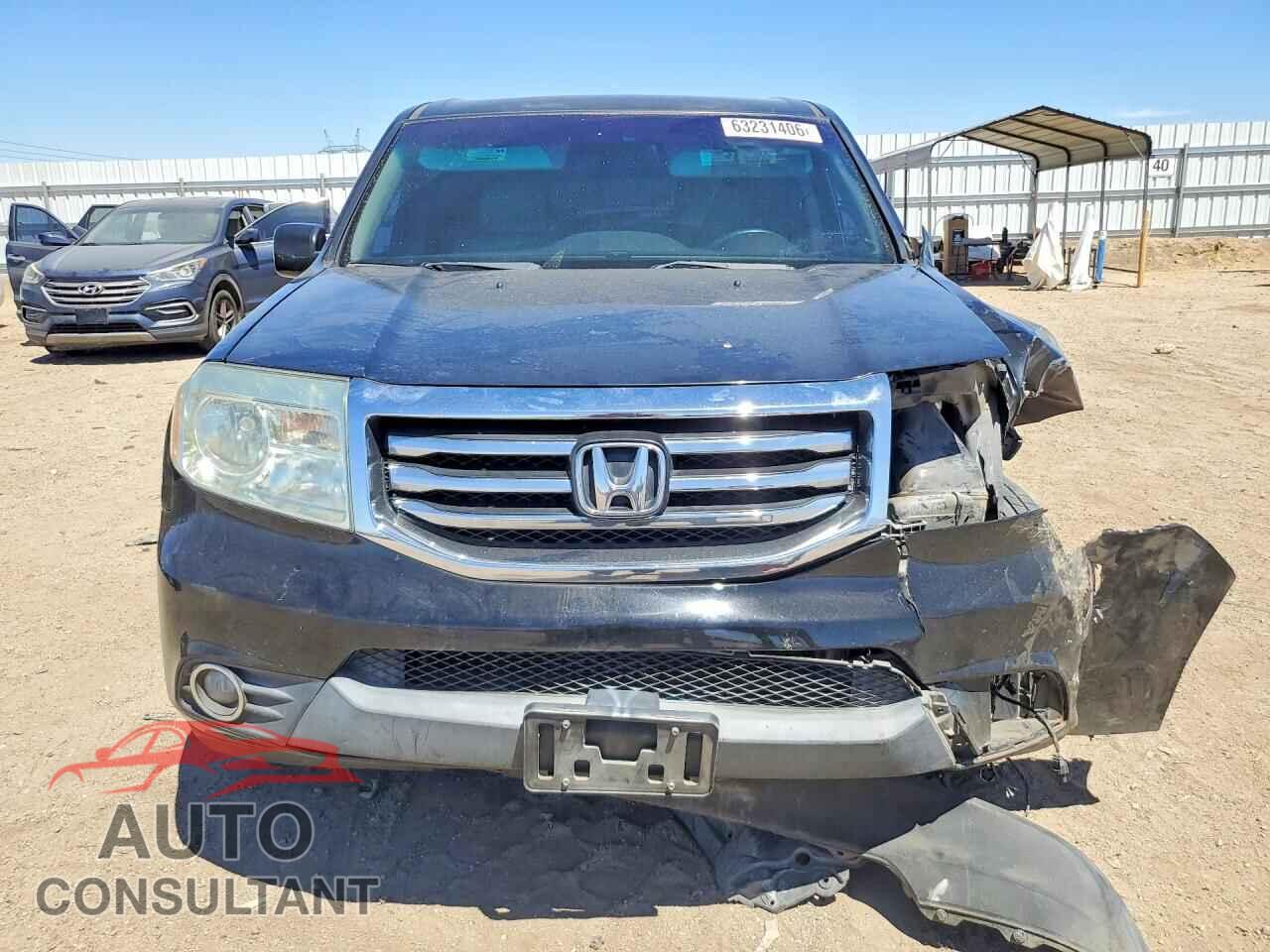 HONDA PILOT 2015 - 5FNYF3H37FB027675