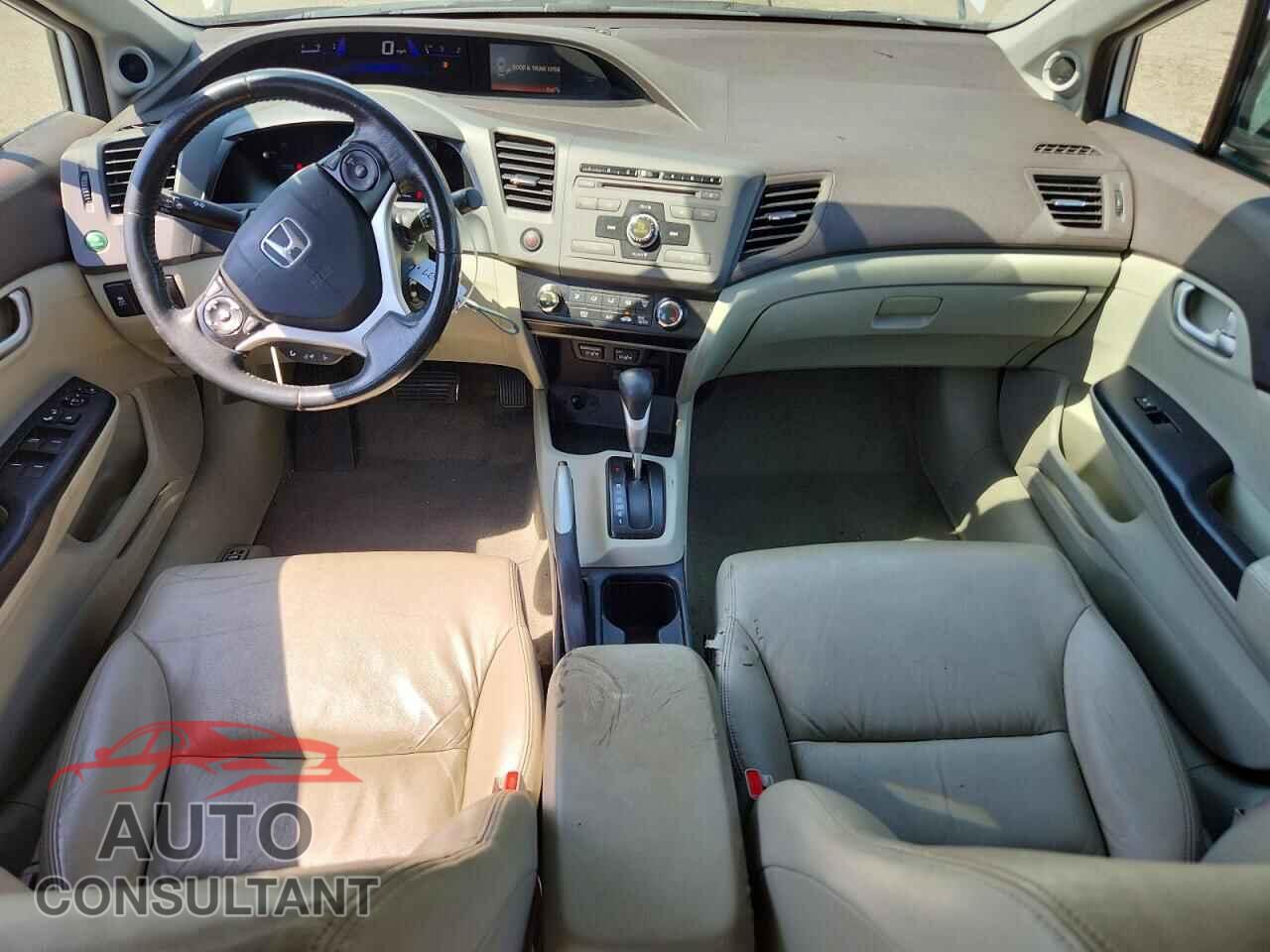 HONDA CIVIC 2012 - 19XFB2F95CE300151
