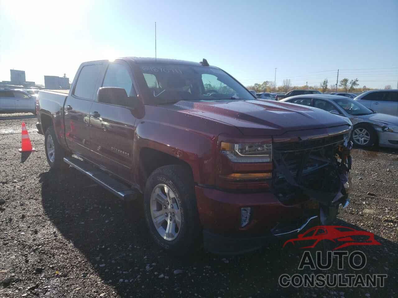 CHEVROLET SILVERADO 2017 - 3GCUKREC4HG332808
