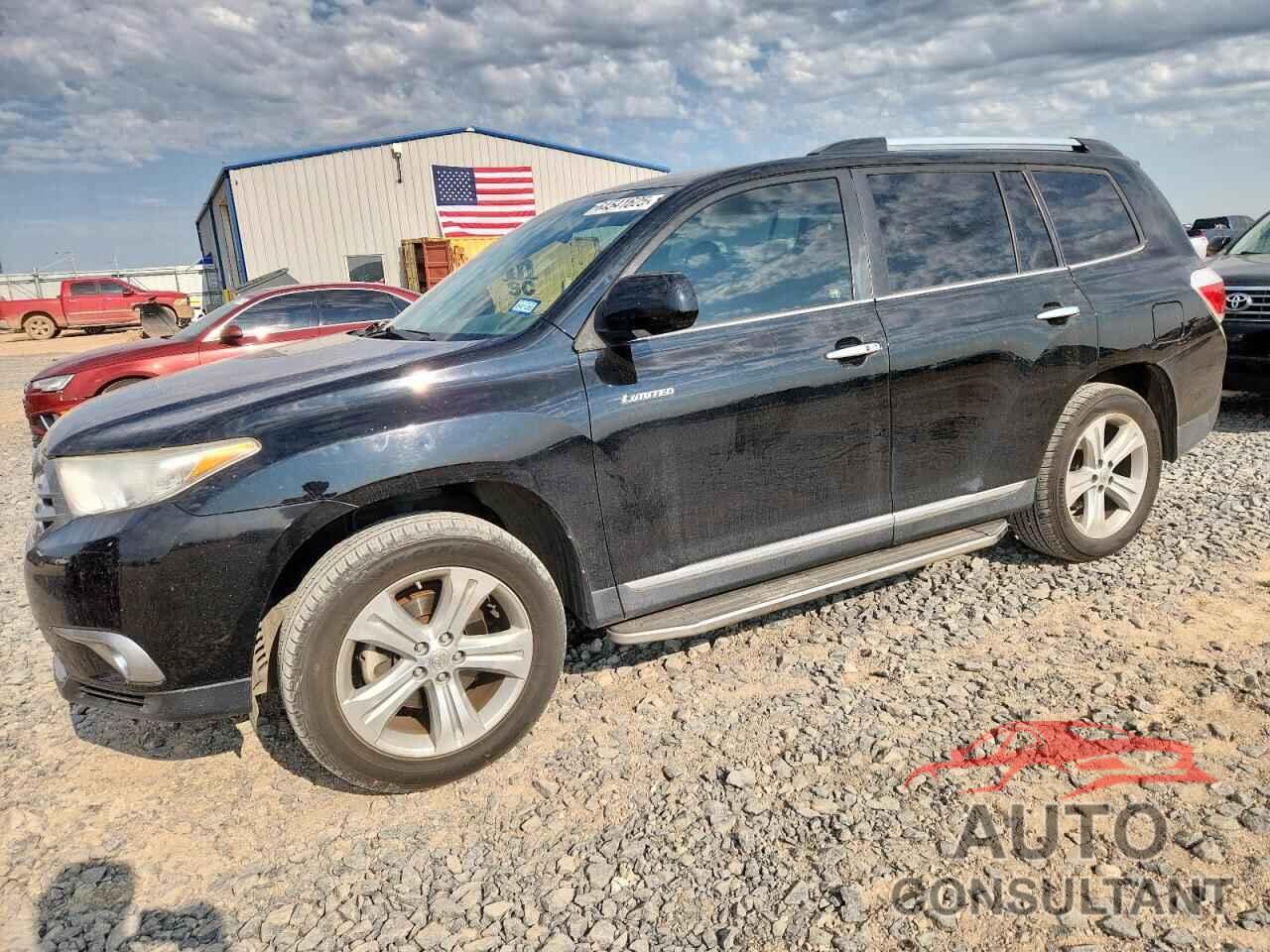 TOYOTA HIGHLANDER 2013 - 5TDYK3EH6DS116819
