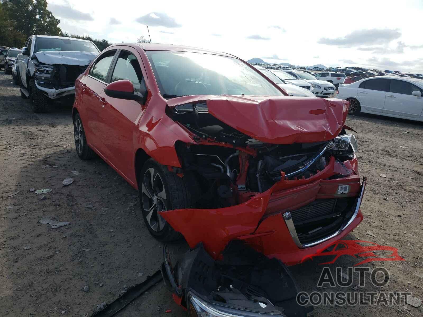 CHEVROLET SONIC 2017 - 1G1JF5SB8H4123816