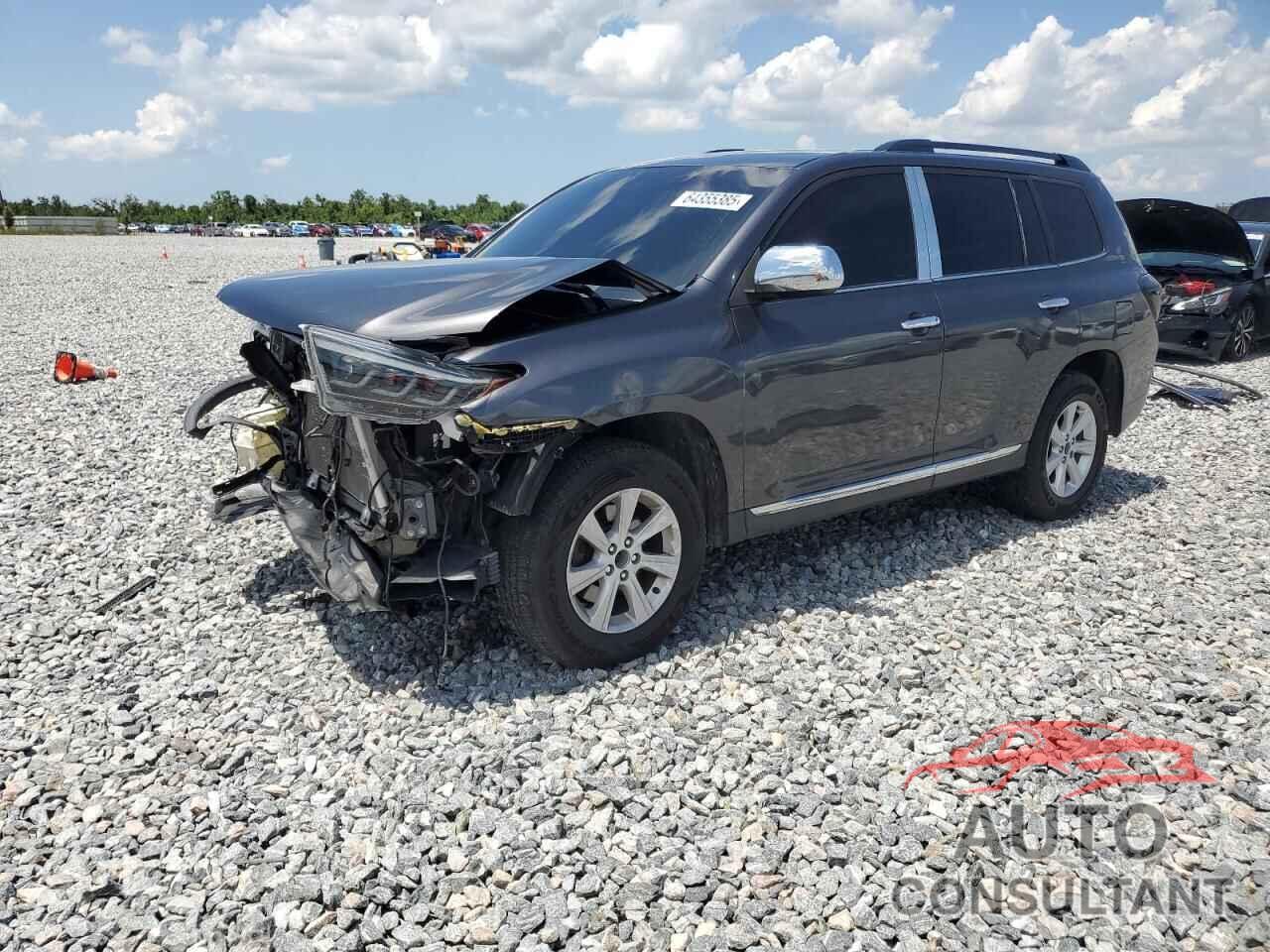 TOYOTA HIGHLANDER 2013 - 5TDZK3EH4DS102020