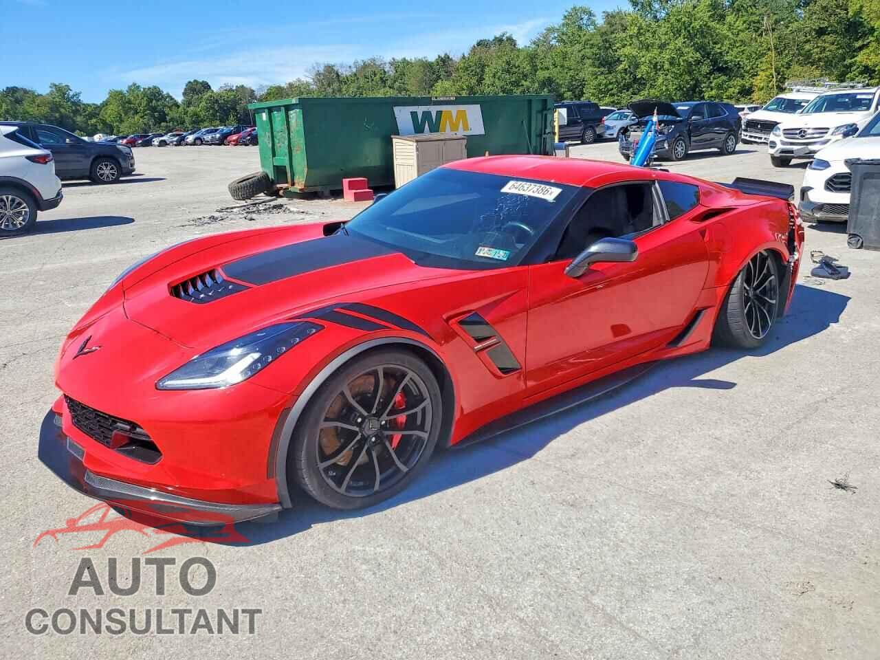 CHEVROLET CORVETTE 2017 - 1G1YW2D77H5115965