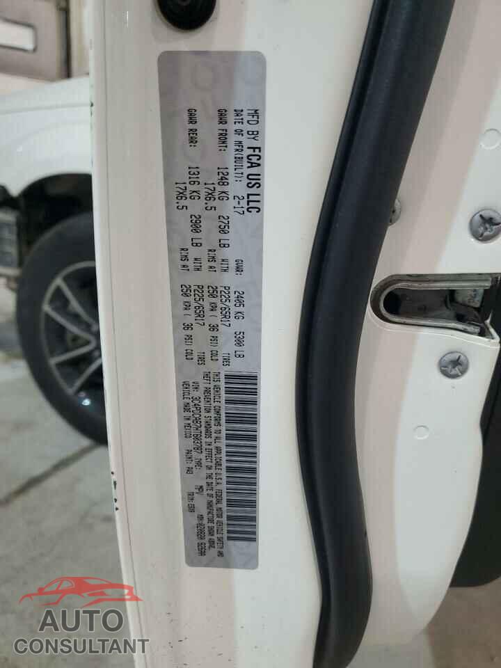 DODGE JOURNEY 2017 - 3C4PDCAB7HT603787