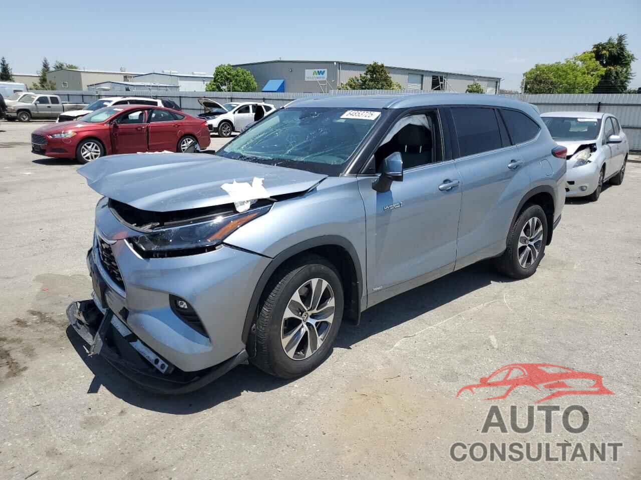 TOYOTA HIGHLANDER 2021 - 5TDHBRCH8MS033592
