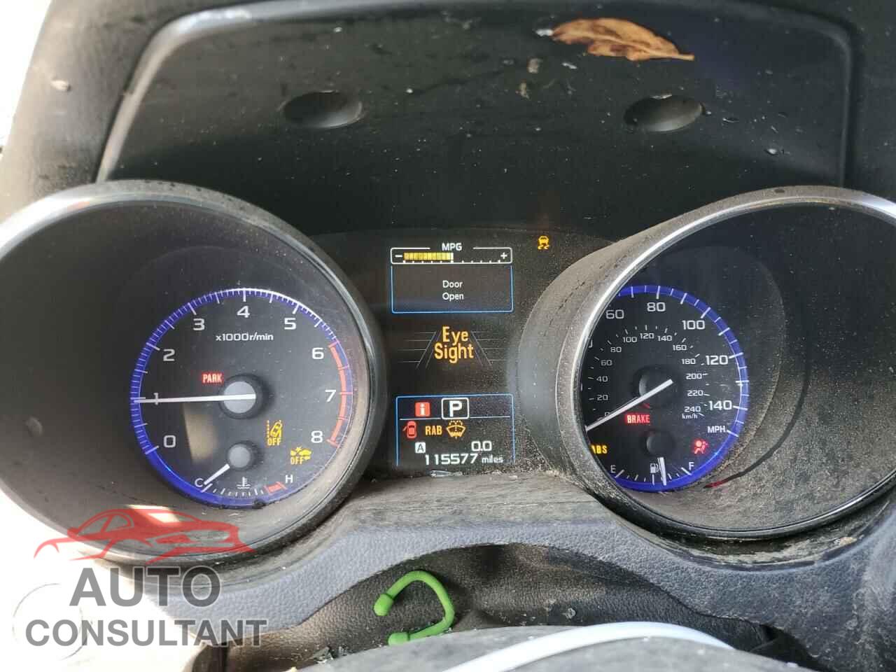 SUBARU OUTBACK 2017 - 4S4BSANC1H3287107