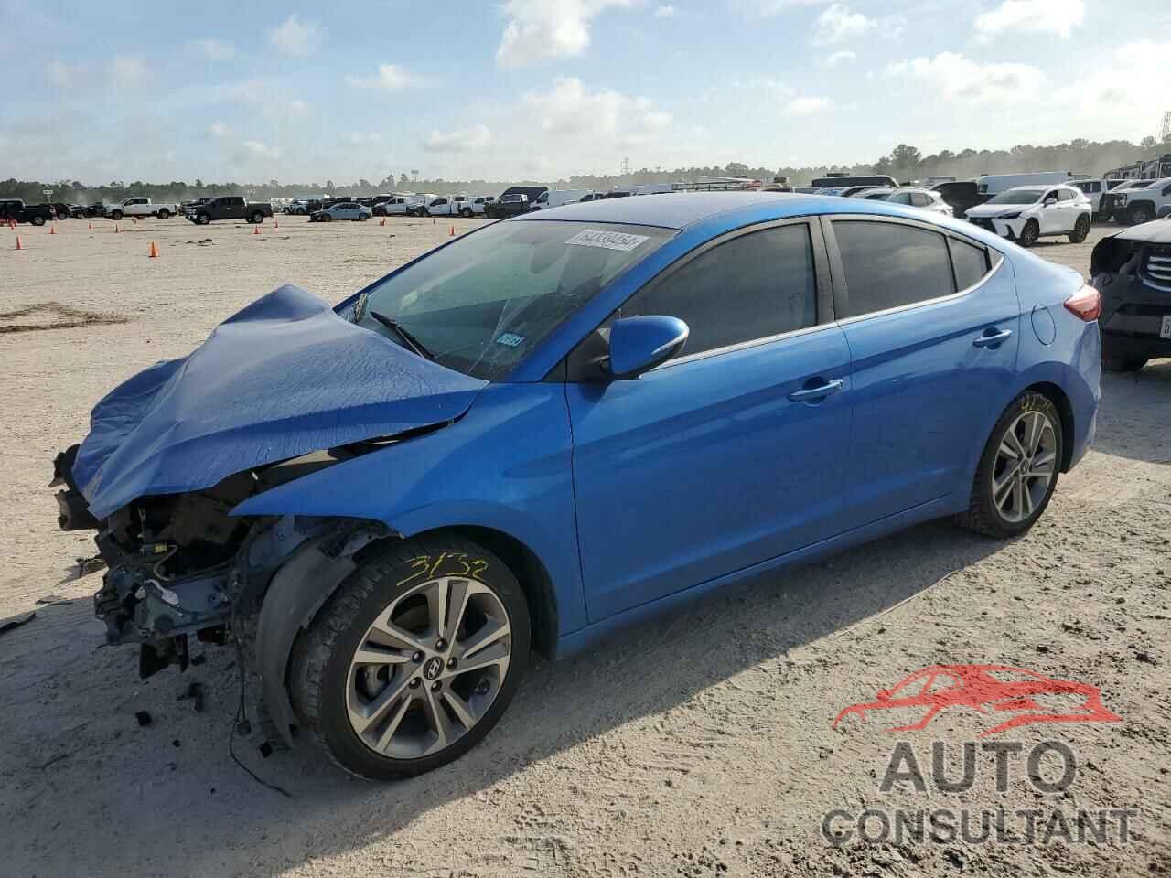 HYUNDAI ELANTRA 2018 - KMHD84LFXJU457695