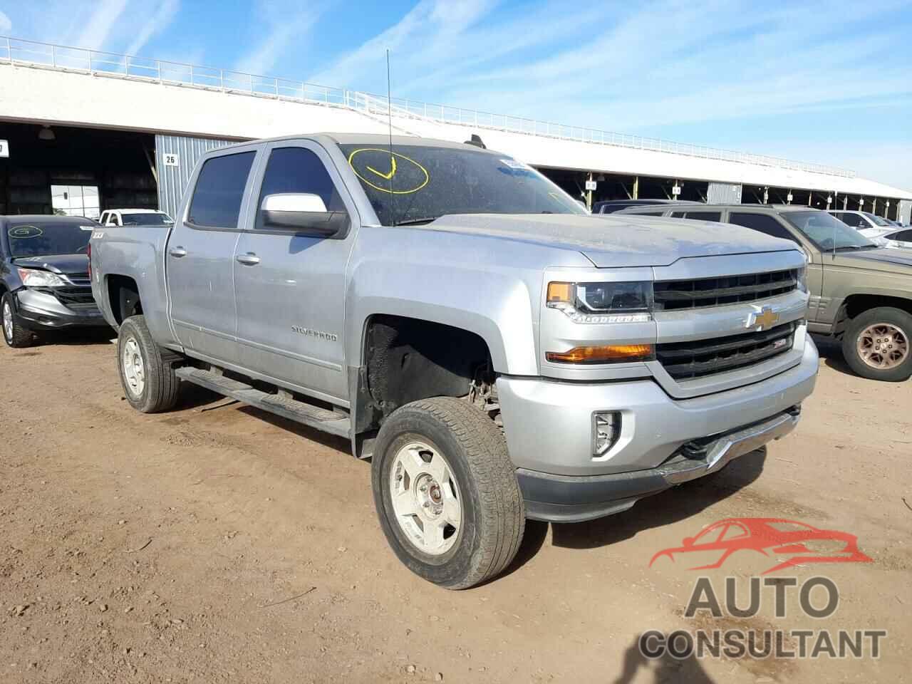 CHEVROLET SILVERADO 2018 - 3GCUKREC5JG218113