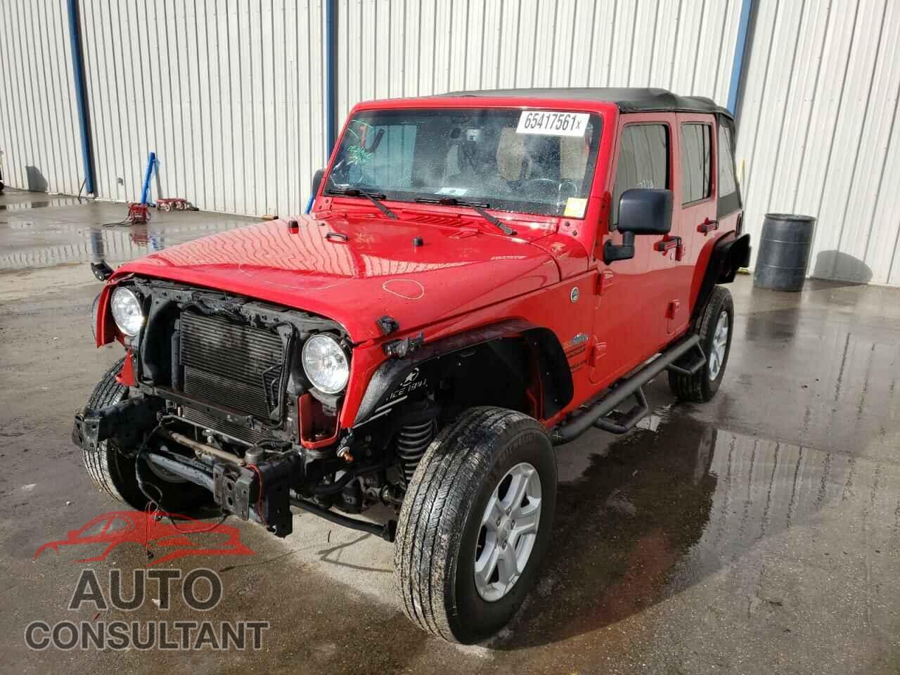 JEEP WRANGLER 2017 - 1C4BJWDG3HL754987