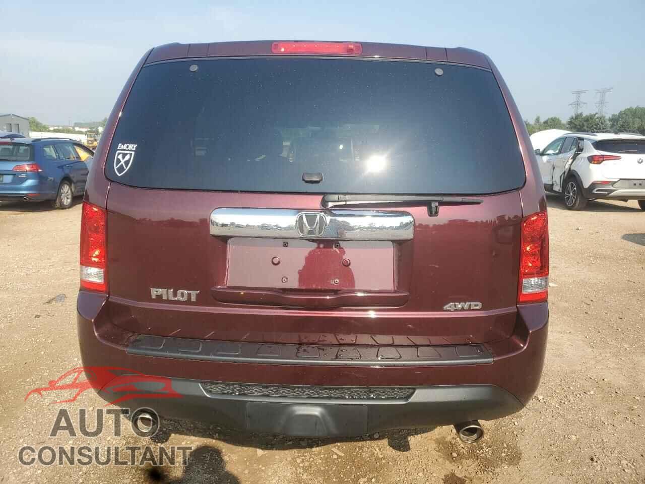 HONDA PILOT 2013 - 5FNYF4H51DB061938