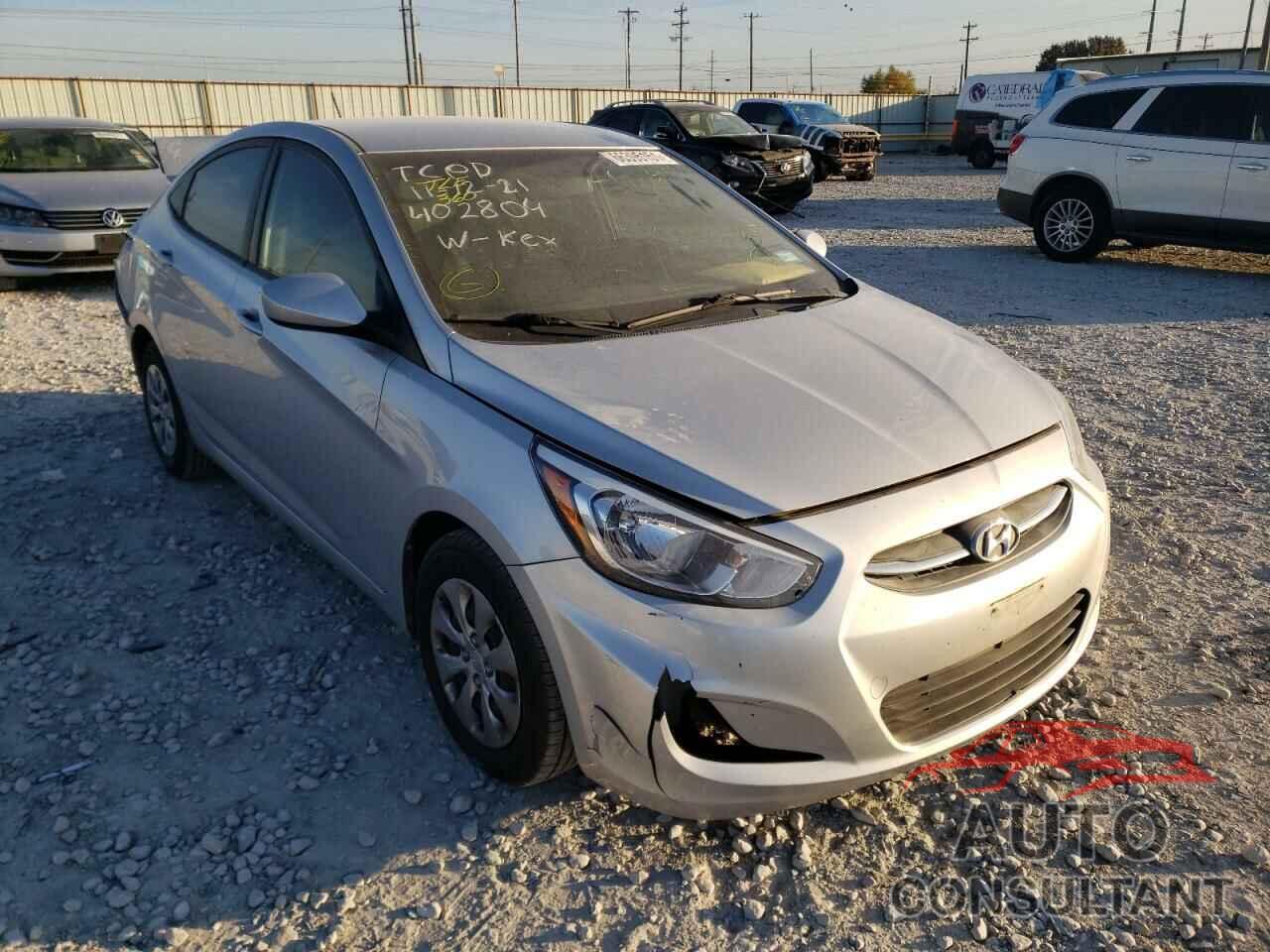 HYUNDAI ACCENT 2017 - KMHCT4AE9HU345243