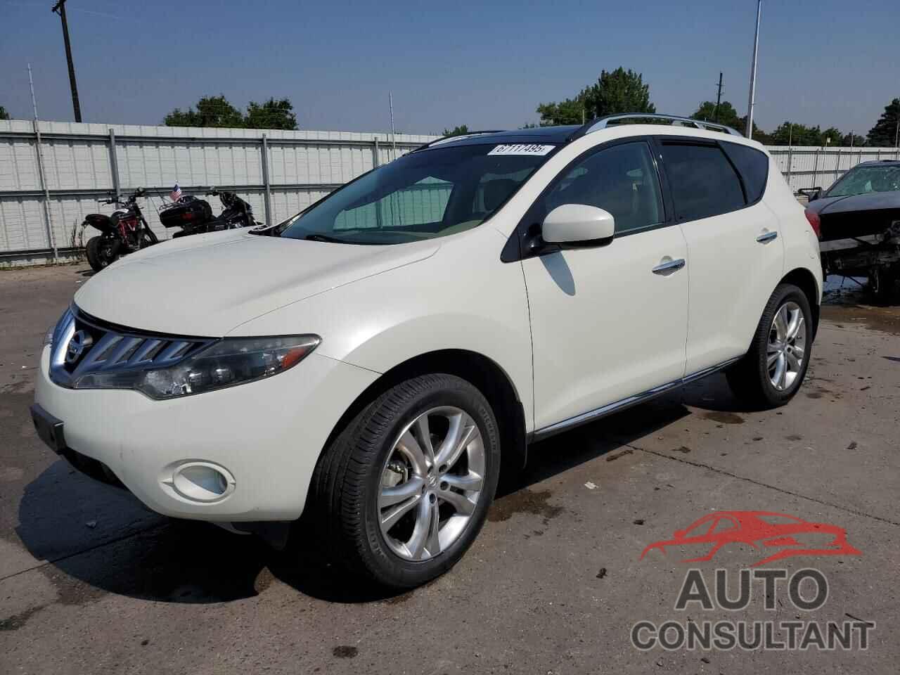 NISSAN MURANO 2009 - JN8AZ18W29W157004