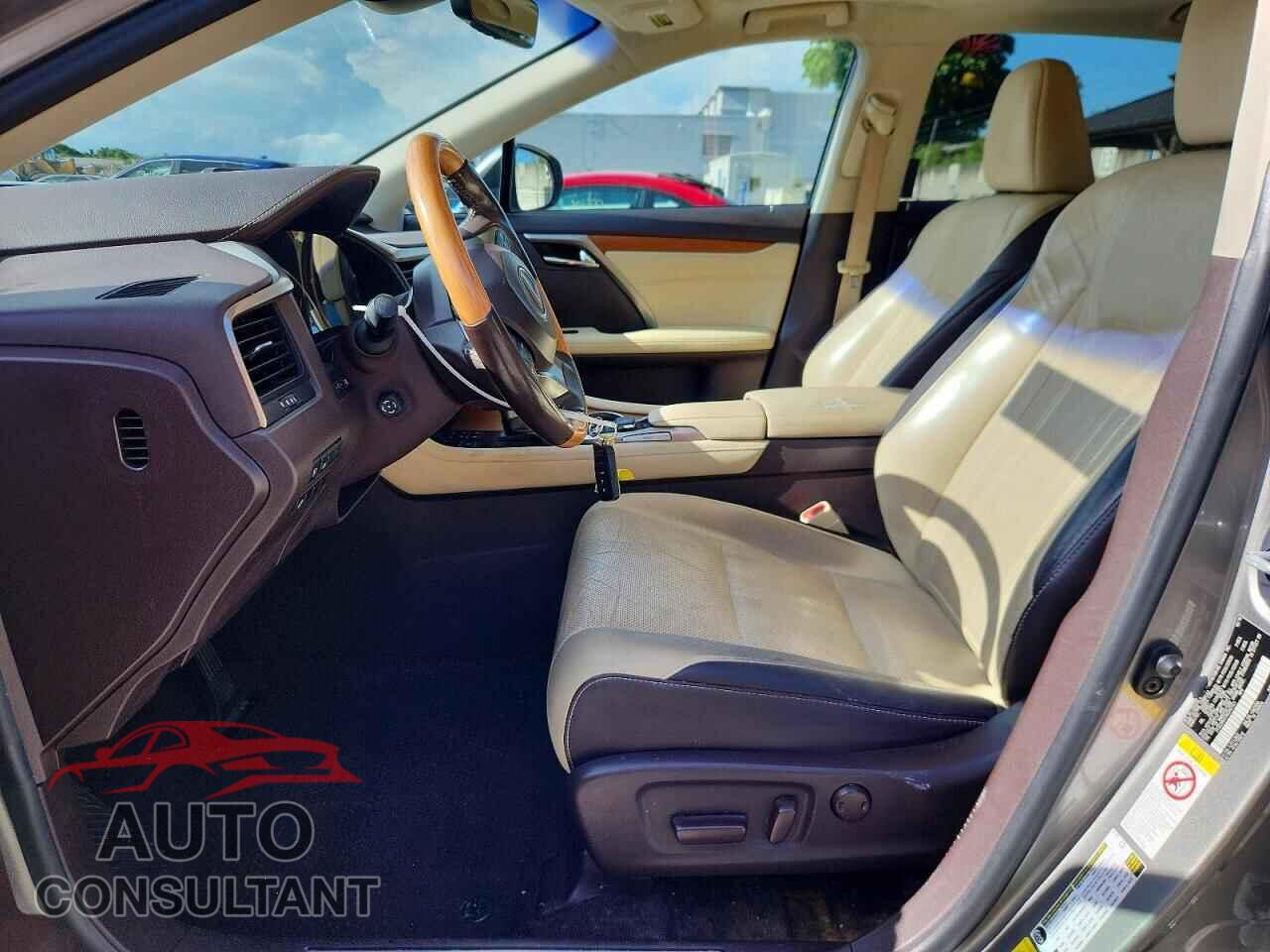 LEXUS RX350 2017 - 2T2ZZMCA1HC042151