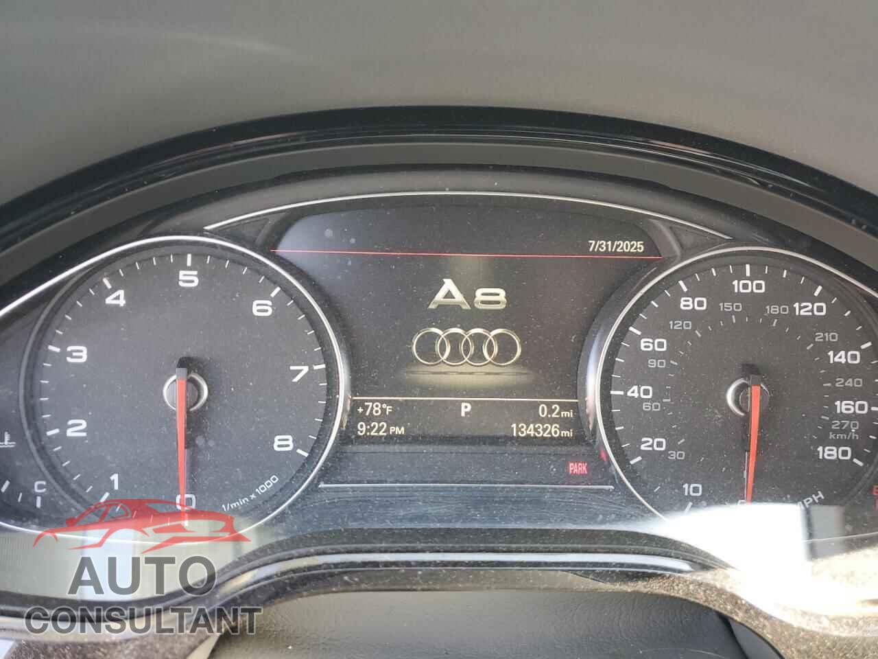 AUDI A8 2013 - WAURGAFD0DN000671
