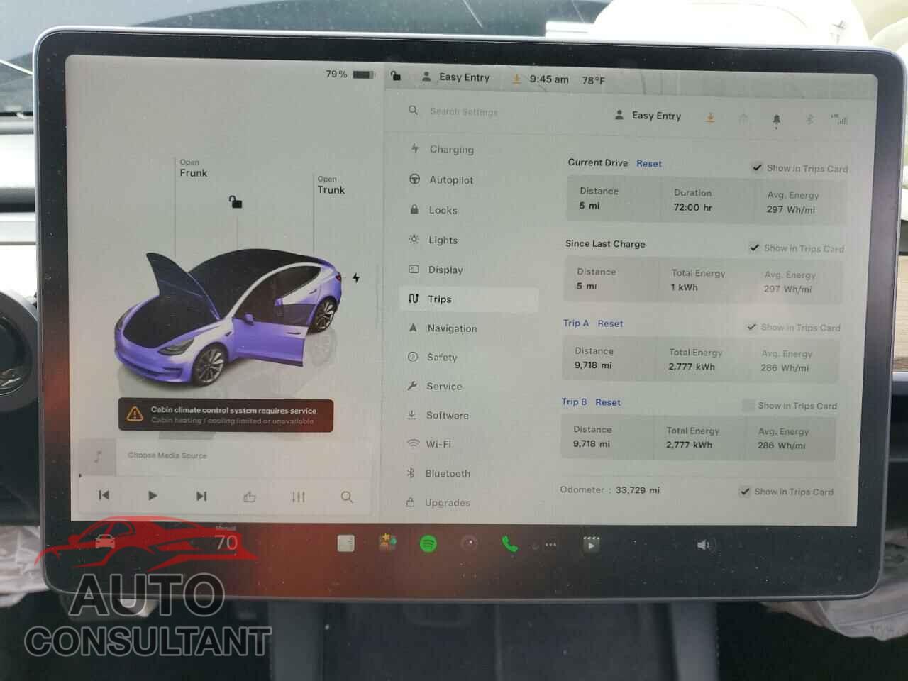 TESLA MODEL 3 2022 - 5YJ3E1EB4NF171440