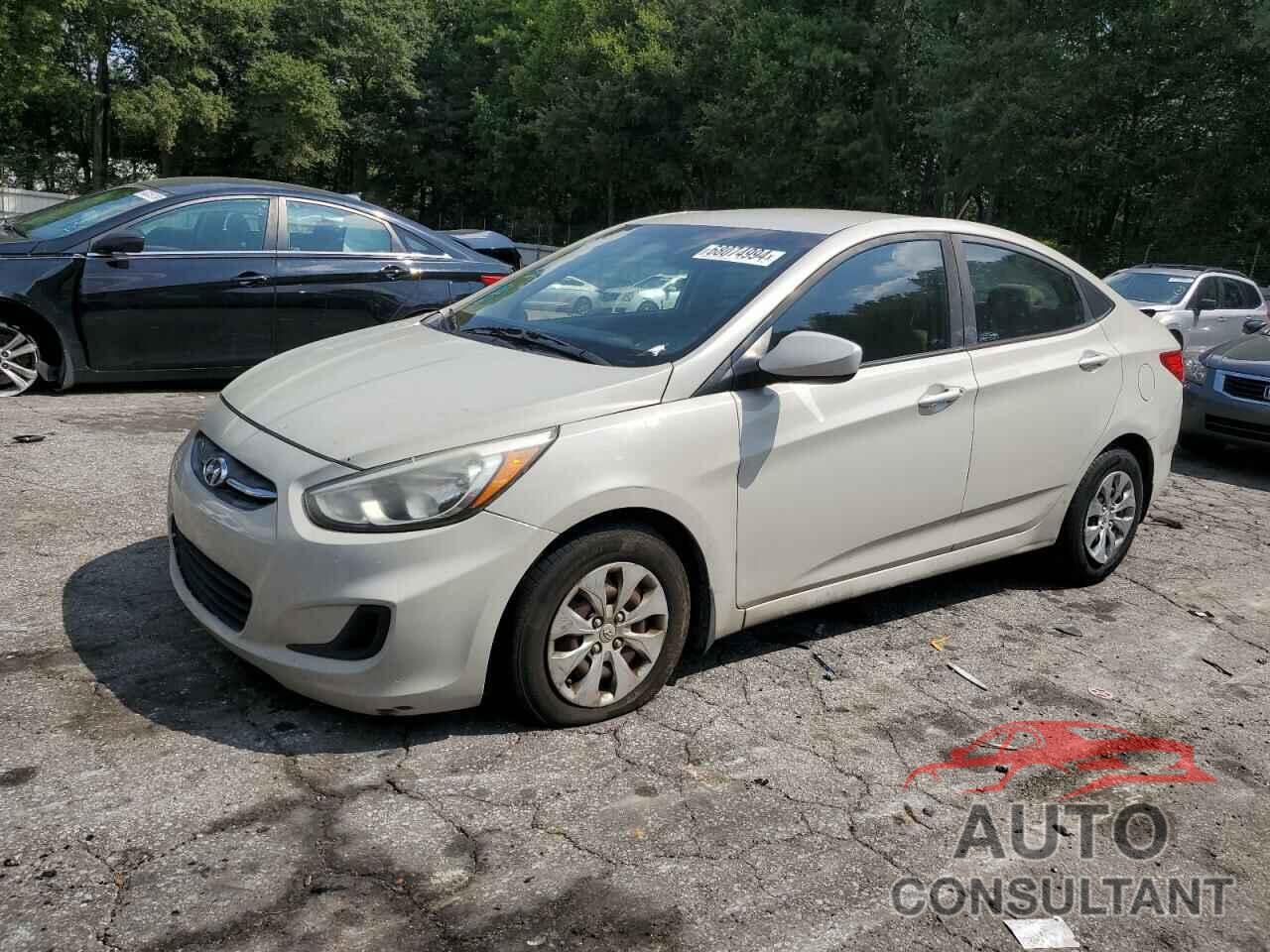 HYUNDAI ACCENT 2016 - KMHCT4AE9GU086235