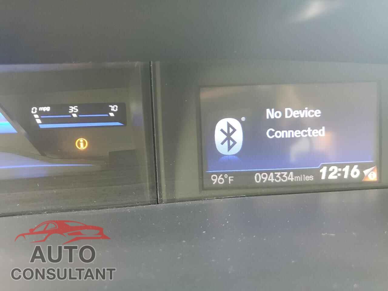 HONDA CIVIC 2013 - 19XFB2F57DE271475