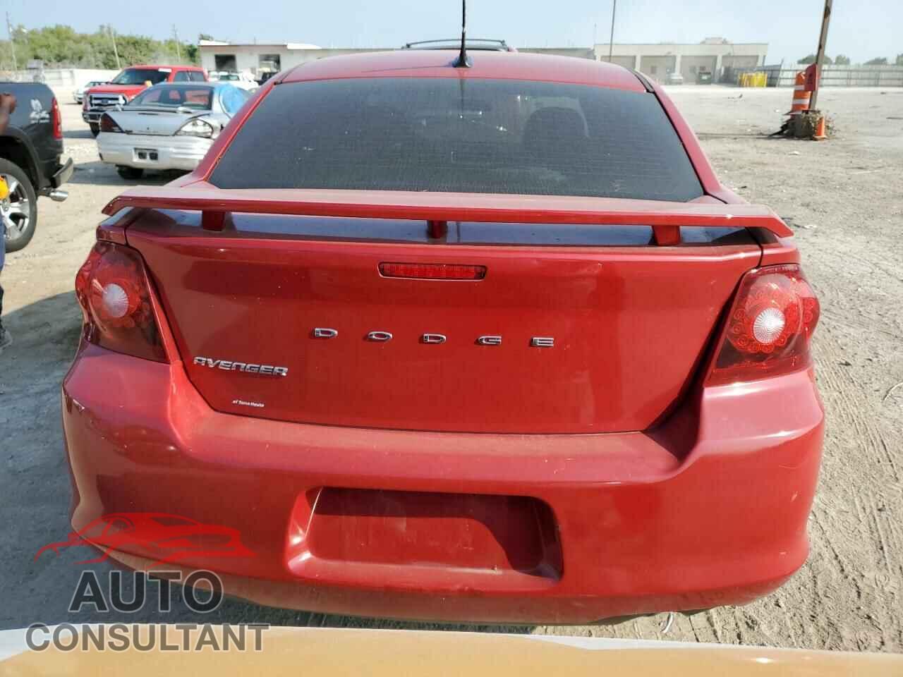 DODGE AVENGER 2012 - 1C3CDZAG4CN255652