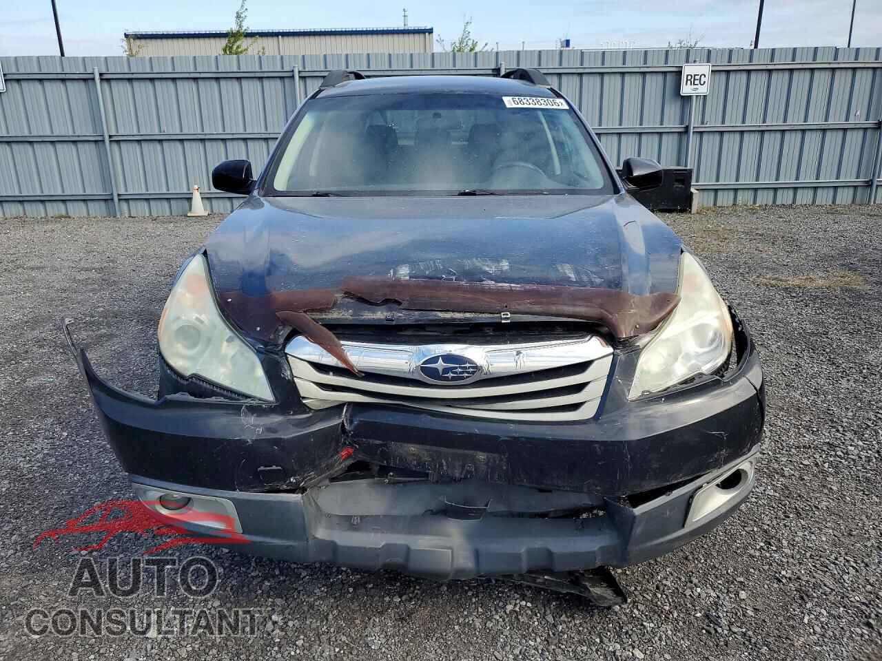 SUBARU OUTBACK 2011 - 4S4BRGBC4B3385882