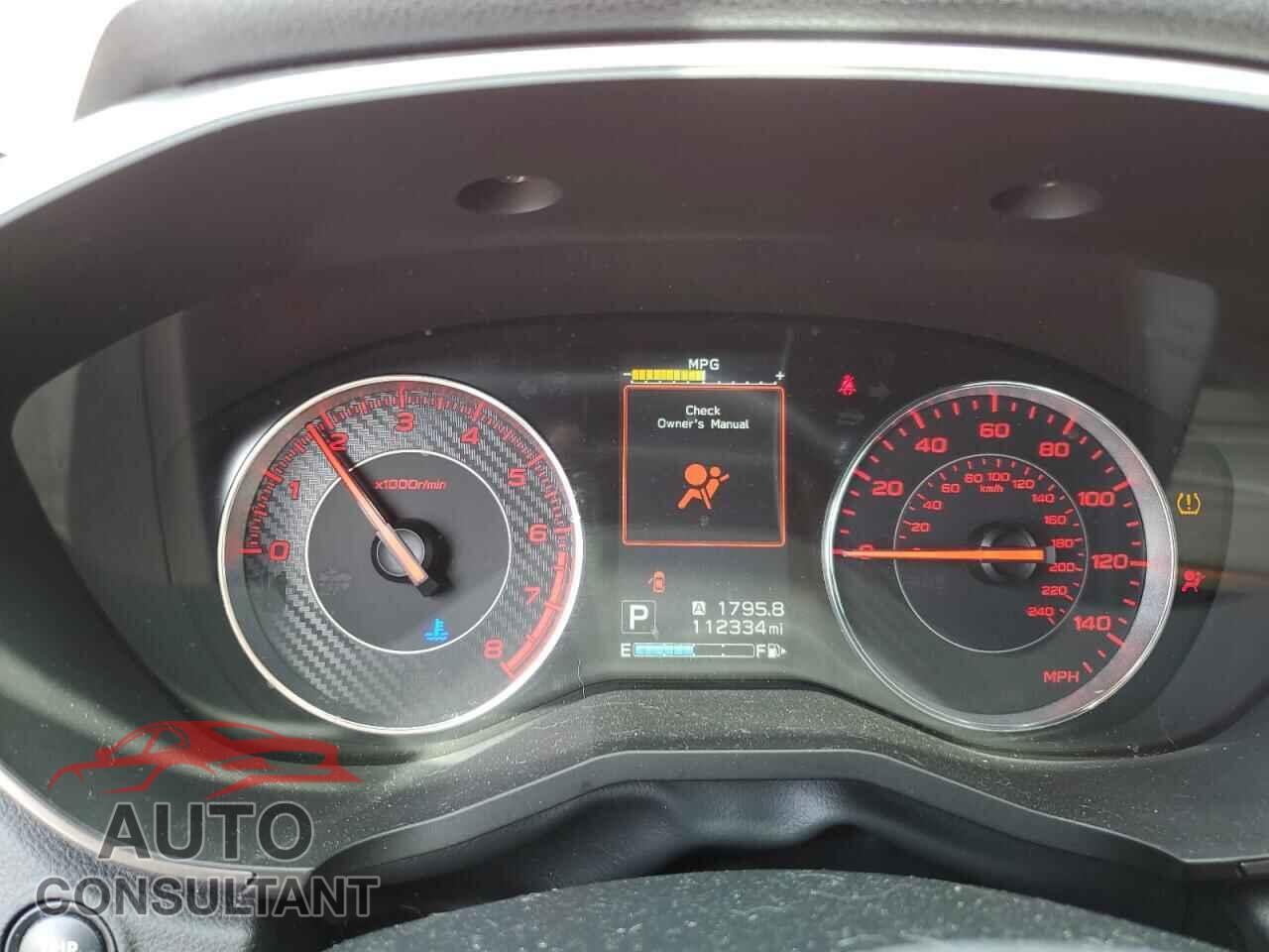 SUBARU IMPREZA 2017 - 4S3GKAK64H3611529