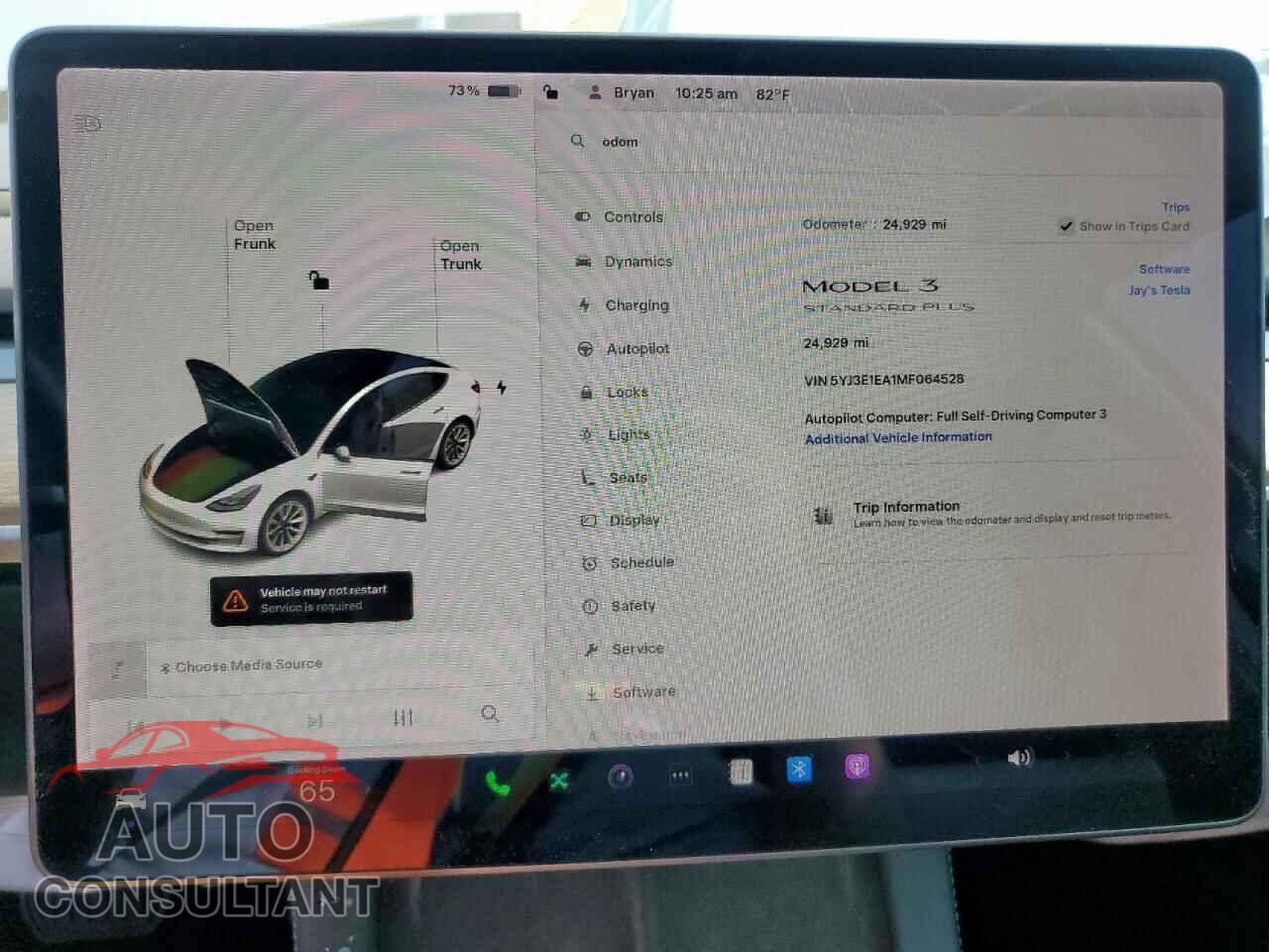 TESLA MODEL 3 2021 - 5YJ3E1EA1MF064528