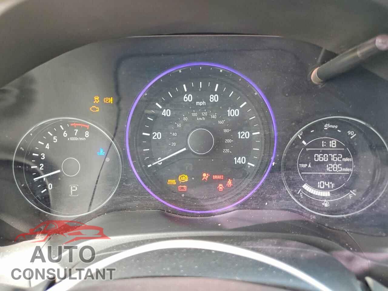 HONDA HR-V 2018 - 3CZRU5H51JG701825