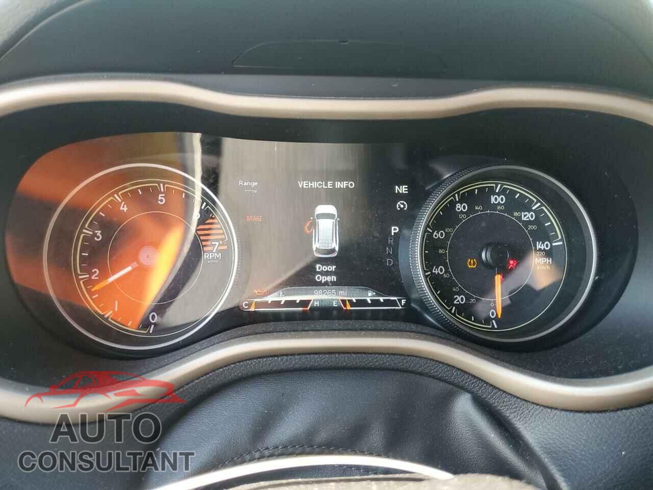 JEEP GRAND CHER 2017 - 1C4PJLDB2HW522291