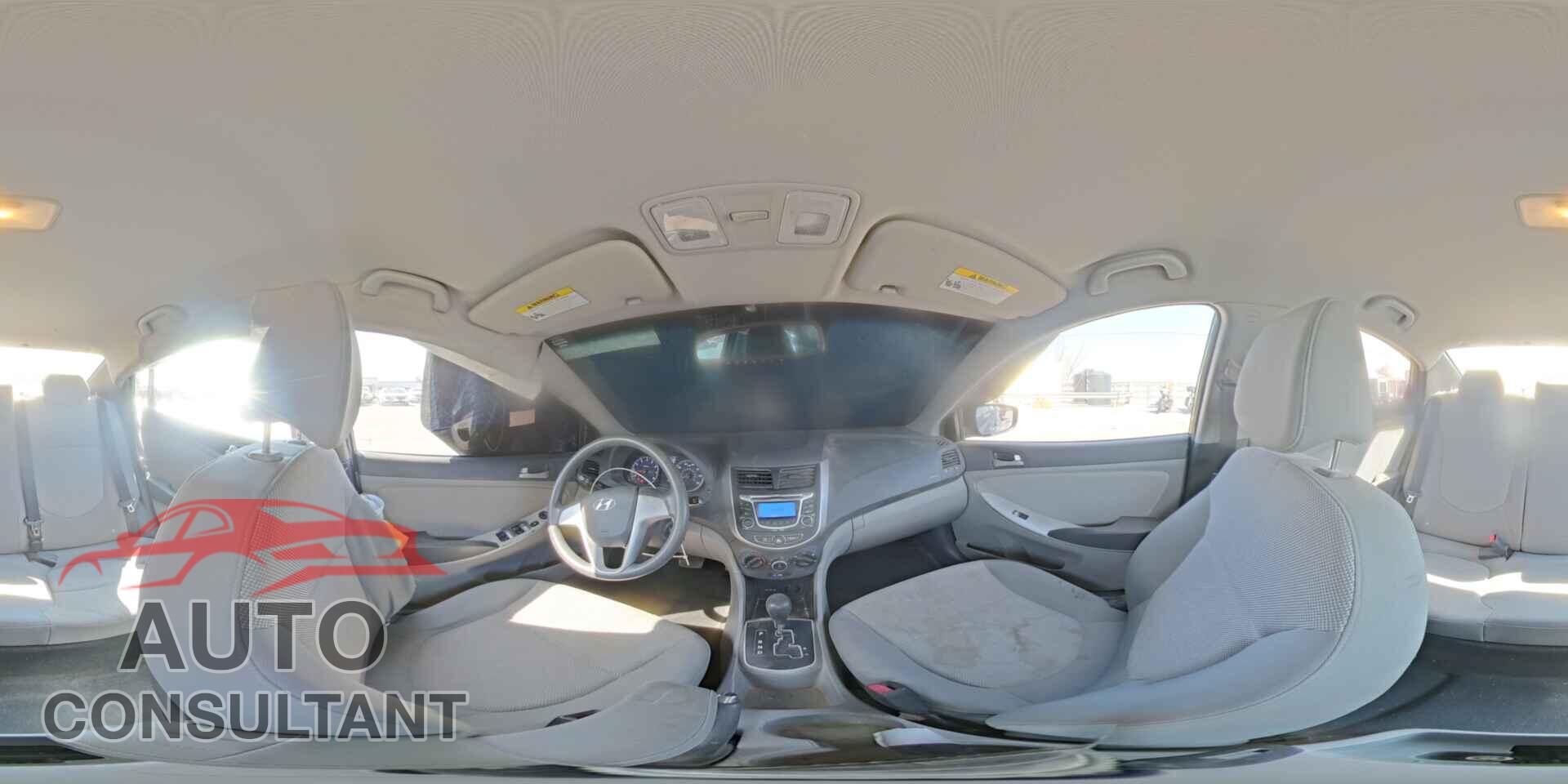 HYUNDAI ACCENT 2012 - KMHCT4AE1CU229804