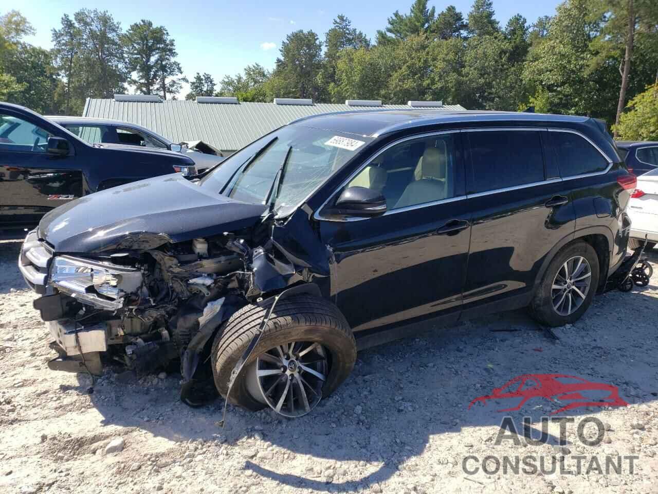 TOYOTA HIGHLANDER 2019 - 5TDJZRFH5KS926504