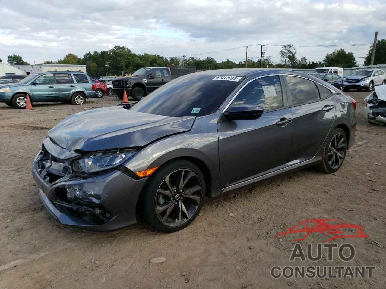 HONDA CIVIC 2019 - 2HGFC2F86KH572328