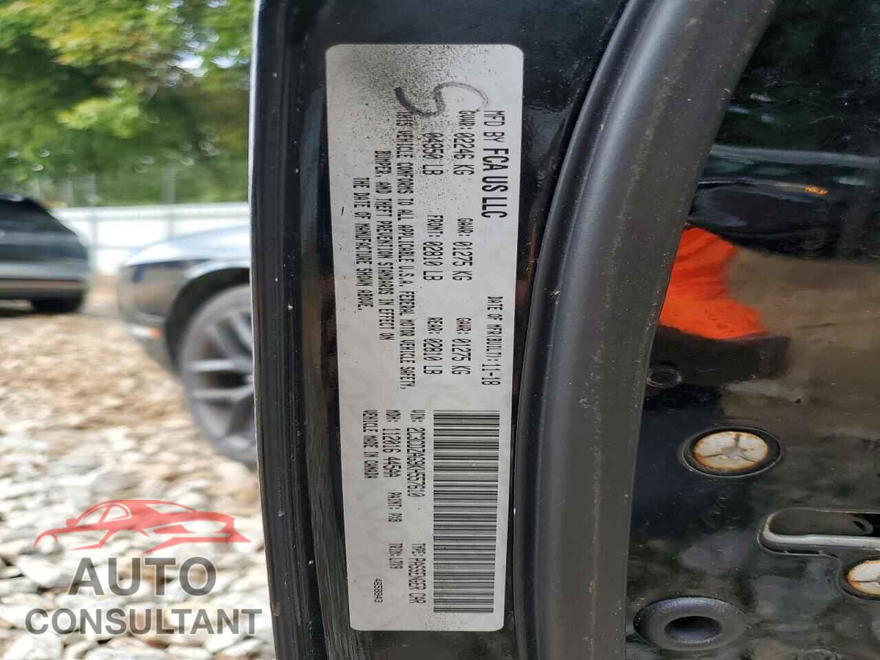 DODGE CHALLENGER 2019 - 2C3CDZAG9KH557610