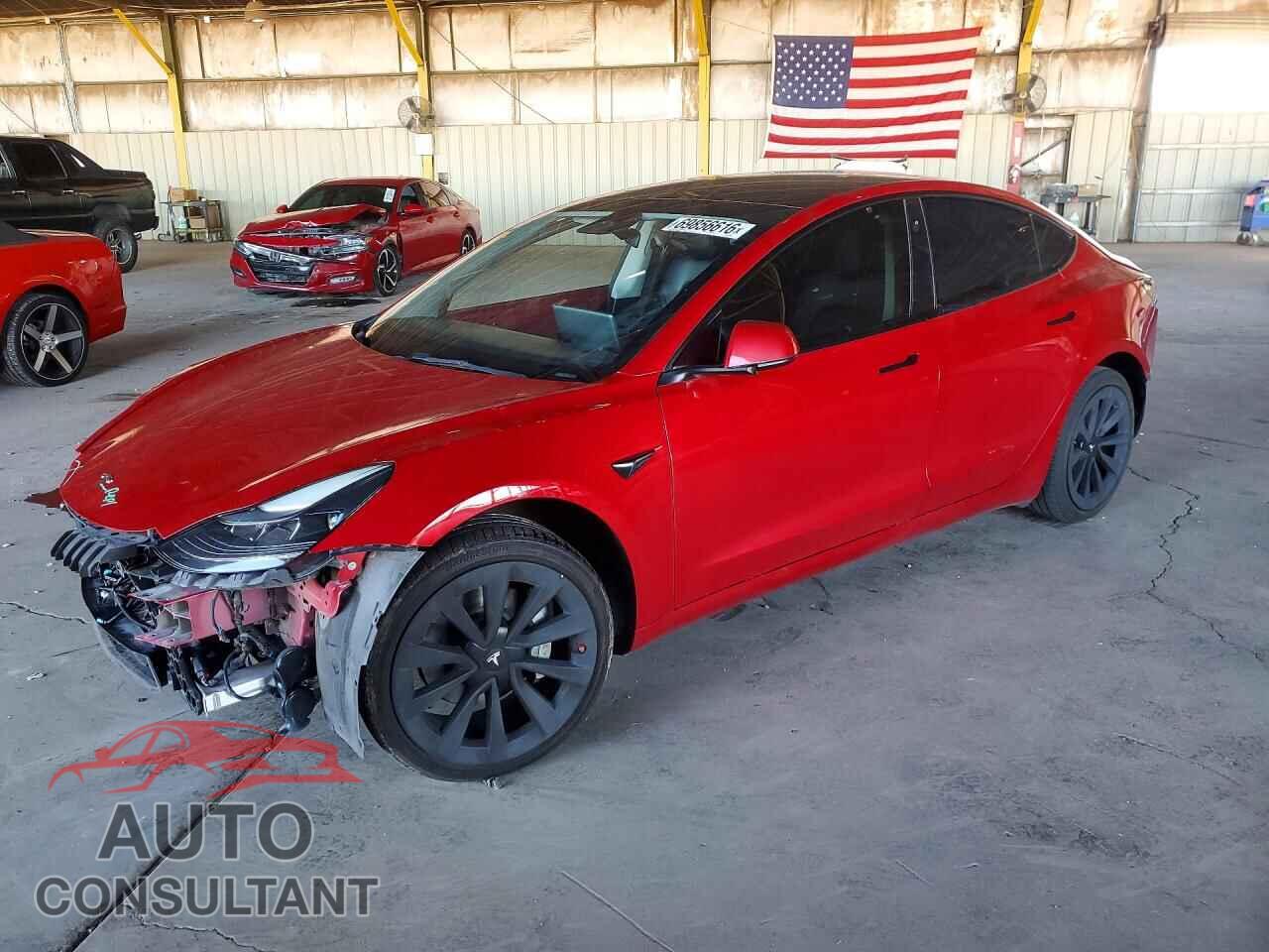 TESLA MODEL 3 2022 - 5YJ3E1EB7NF285464