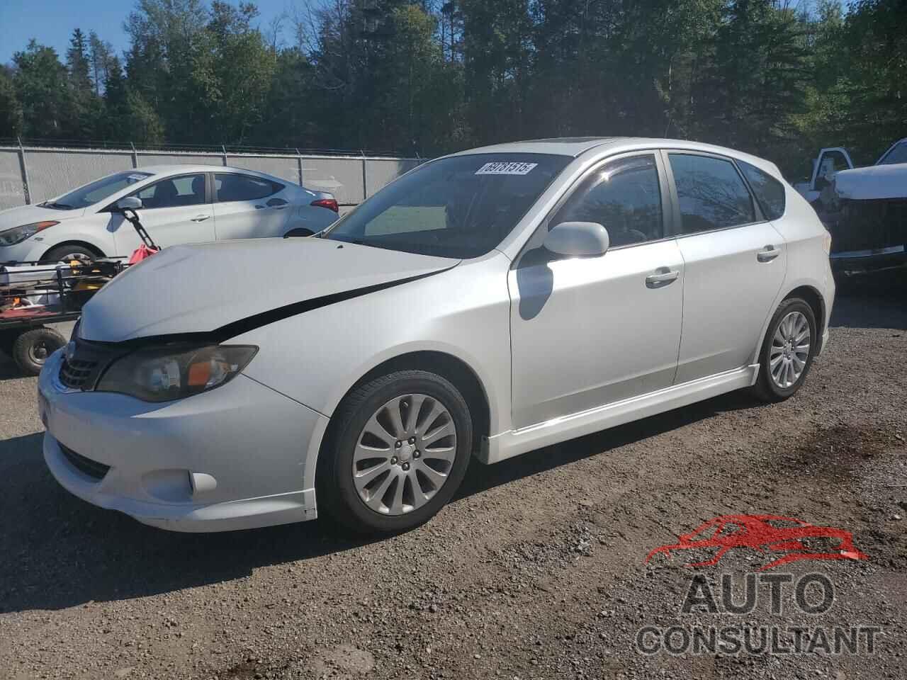 SUBARU IMPREZA 2009 - JF1GH62639H815289
